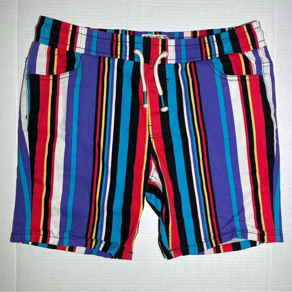 Drill Clothing Men’s Large Striped Shorts Multicolored
